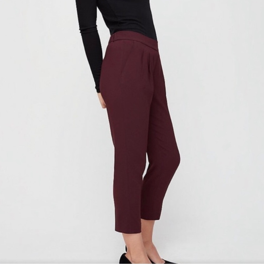 Aritzia Maroon purple pants size S great condition!